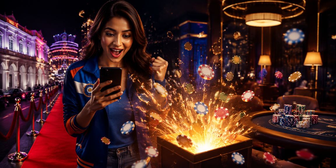 Live dealer interacting in Andar Bahar game